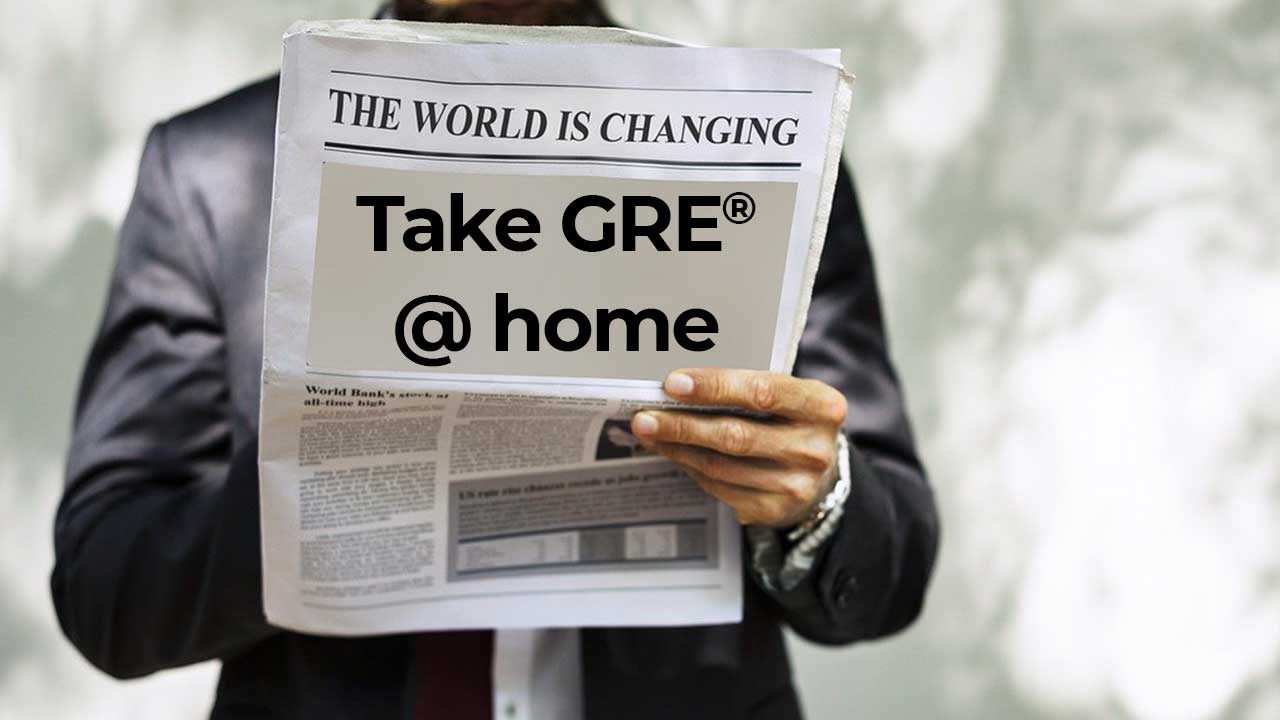 GRE General Test at Home