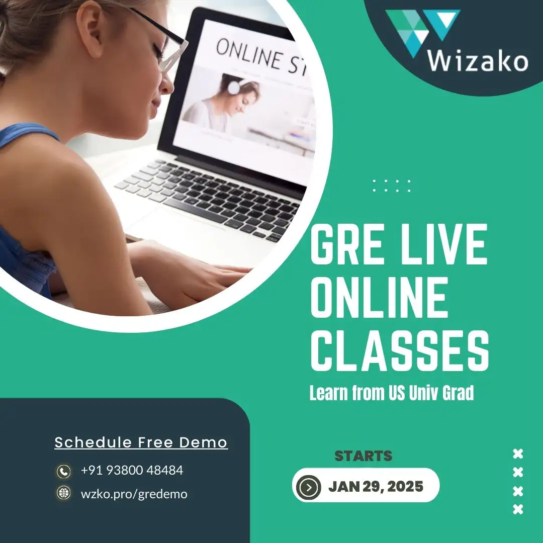 GRE Live Classes Jan 29, 2025