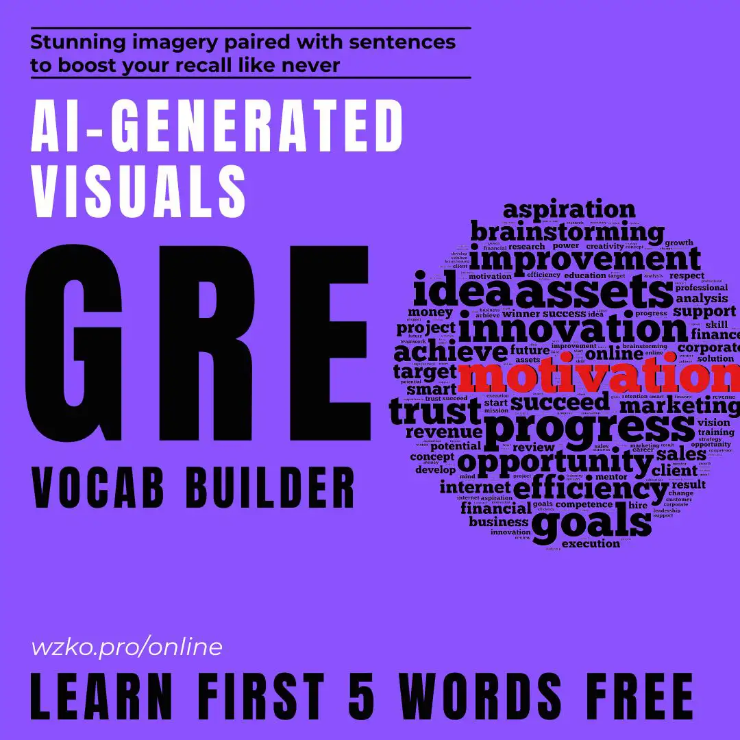 Master GRE Vocabulary